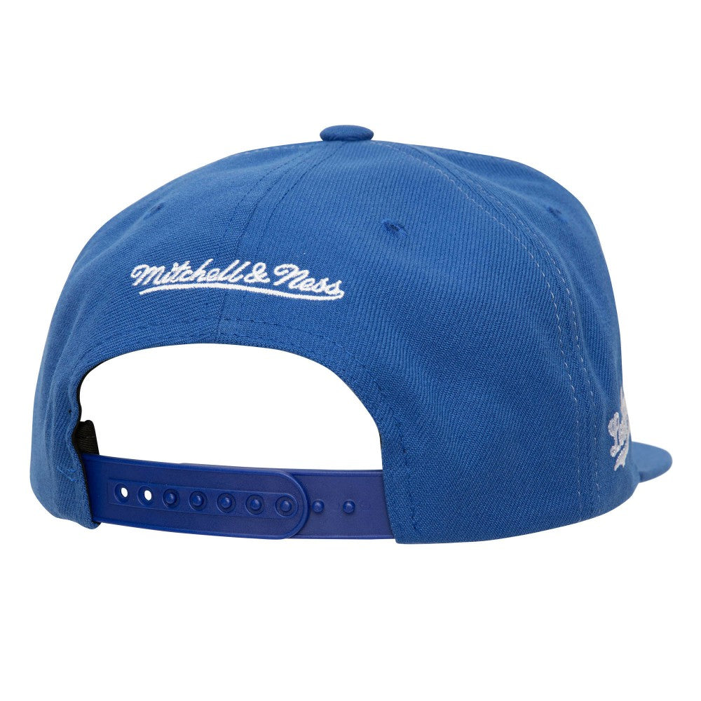 Los Angeles Dodgers Mitchell & Ness Full Frontal Snapback Hat - MLB