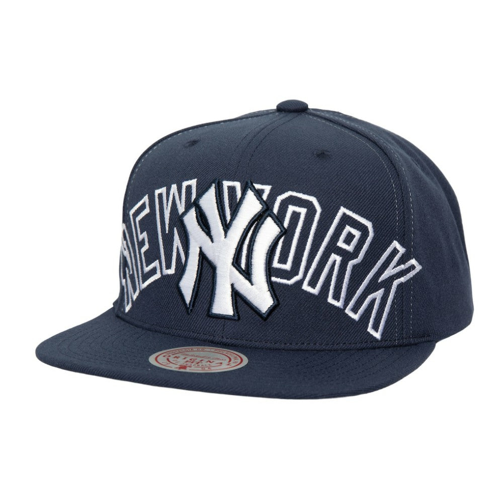 New York Yankees Mitchell & Ness Full Frontal Snapback Hat - MLB