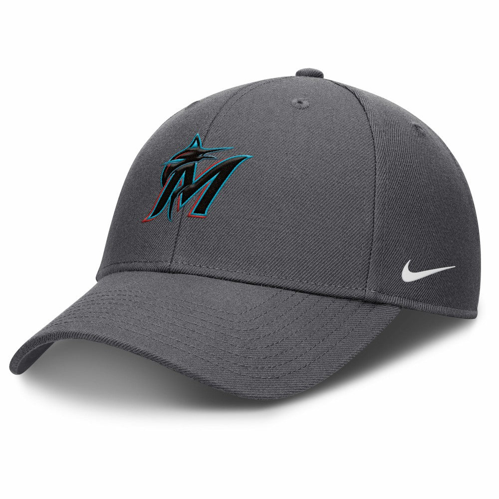 Miami Marlins Nike Club Performance Adjustable Hat - MLB