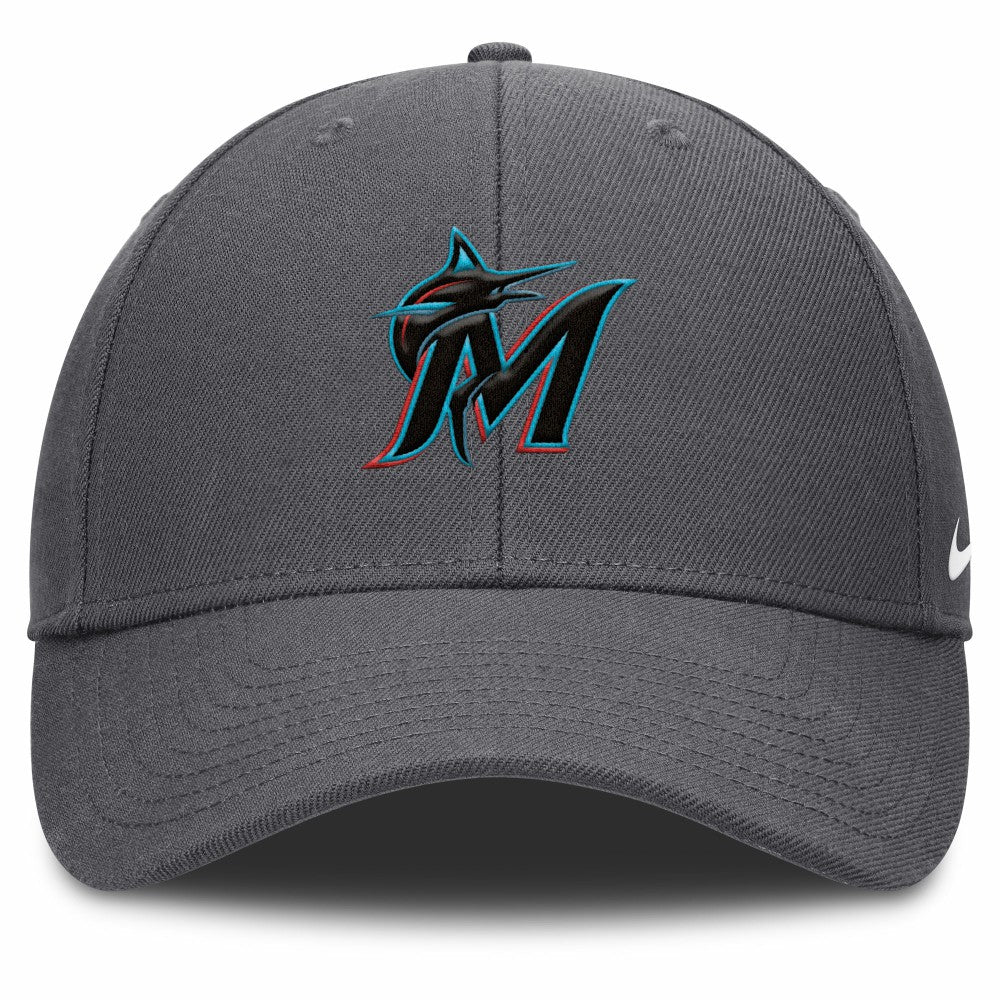 Miami Marlins Nike Club Performance Adjustable Hat - MLB
