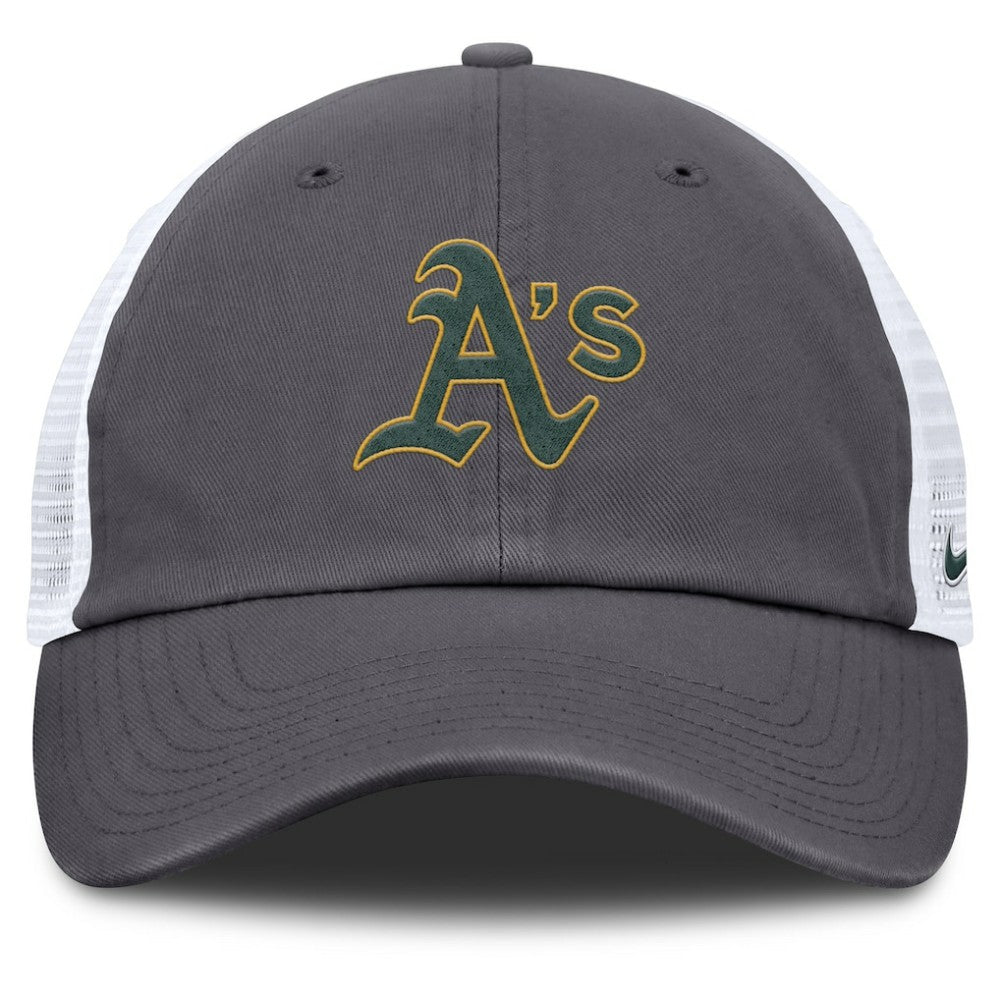 Athletics Nike Adjustable Trucker Hat - MLB