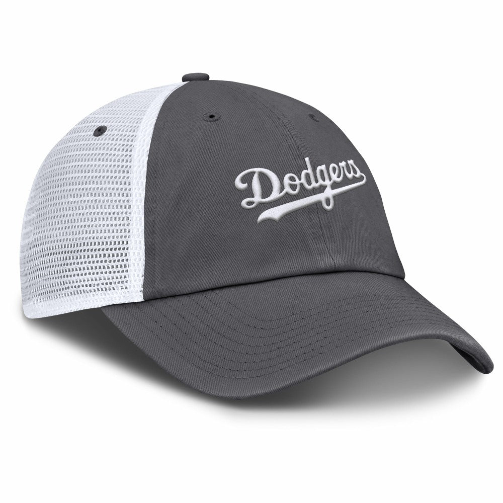 Los Angeles Dodgers Nike Wordmark Club Adjustable Trucker Hat - MLB