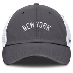 New York Yankees Nike Wordmark Club Adjustable Trucker Hat - MLB