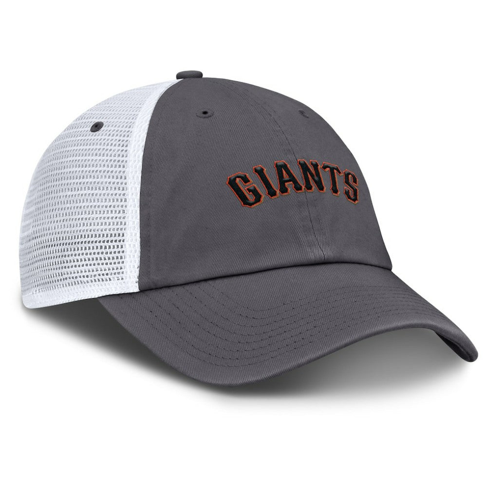 San Francisco Giants Nike Wordmark Club Adjustable Trucker Hat - MLB