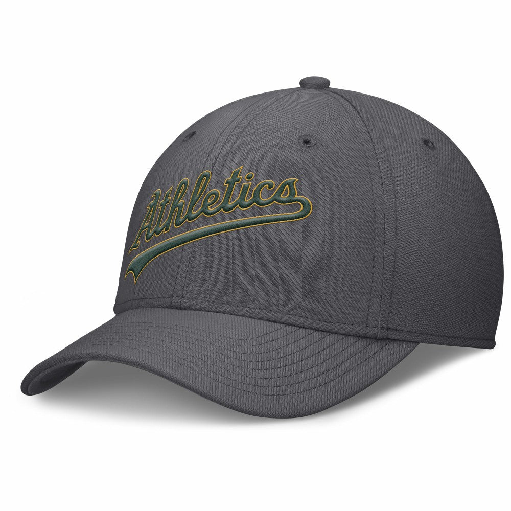 Athletics Nike Swoosh Performance Flex Hat - MLB