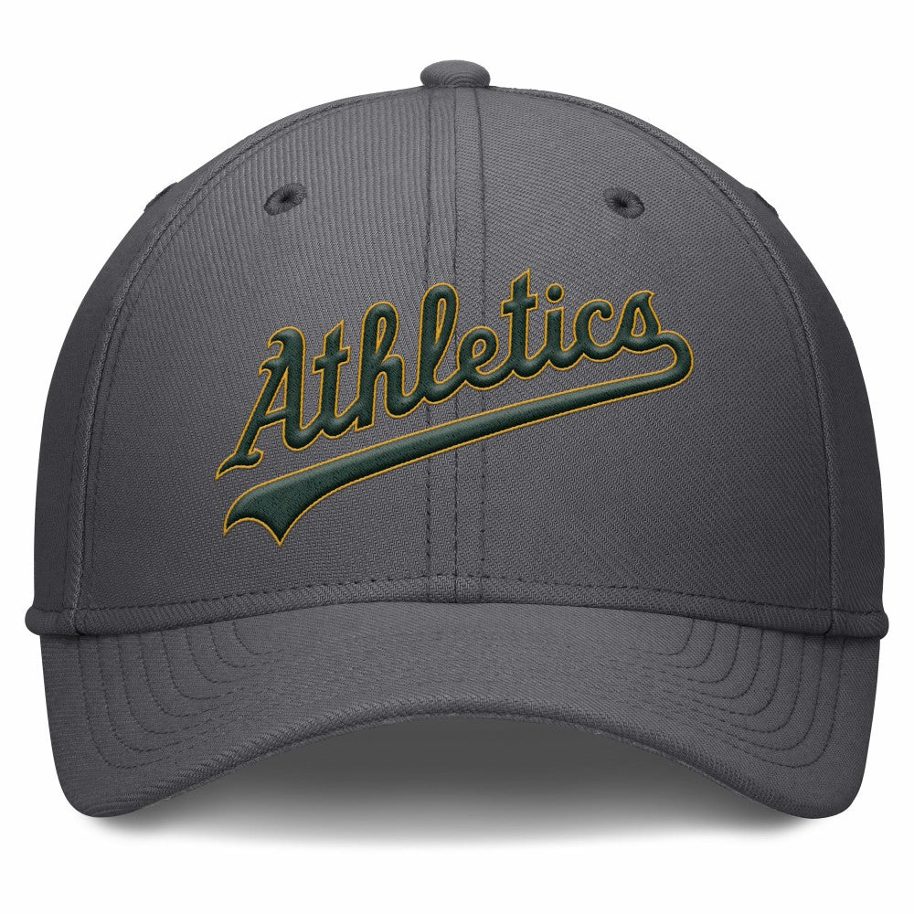 Athletics Nike Swoosh Performance Flex Hat - MLB
