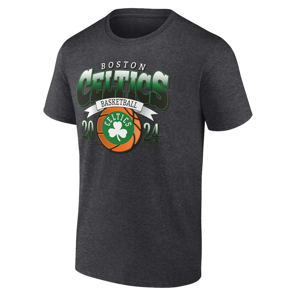 Boston Celtics Fast Break Finisher T-Shirt Charcoal - NBA