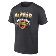 Indiana Pacers Fast Break Finisher T-Shirt Charcoal - NBA