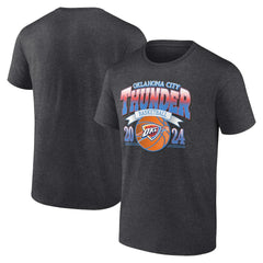 Oklahoma City Thunder Fast Break Finisher T-Shirt Charcoal - NBA