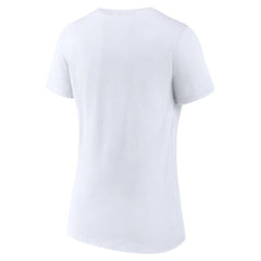 Indiana Pacers Women's Wordmark Home V-Neck T-Shirt White - NBA