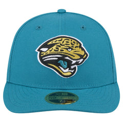Jacksonville Jaguars New Era Throwback Logo Omaha Low Profile 59FIFTY Fitted Hat Teal | NFL