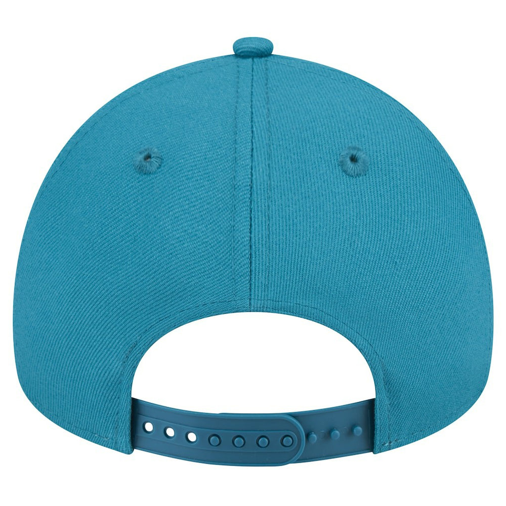 Jacksonville Jaguars New Era Throwback Logo Standard A-Frame 9FORTY Adjustable Hat Teal | NFL