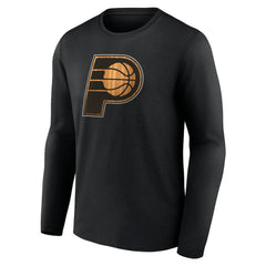 Indiana Pacers Hardwood Long Sleeve T-Shirt Black - NBA