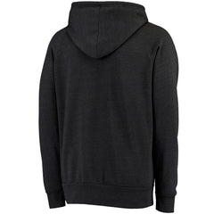 Detroit Lions Majestic Threads Raglan Tri-Blend Pullover Hoodie Black | NFL