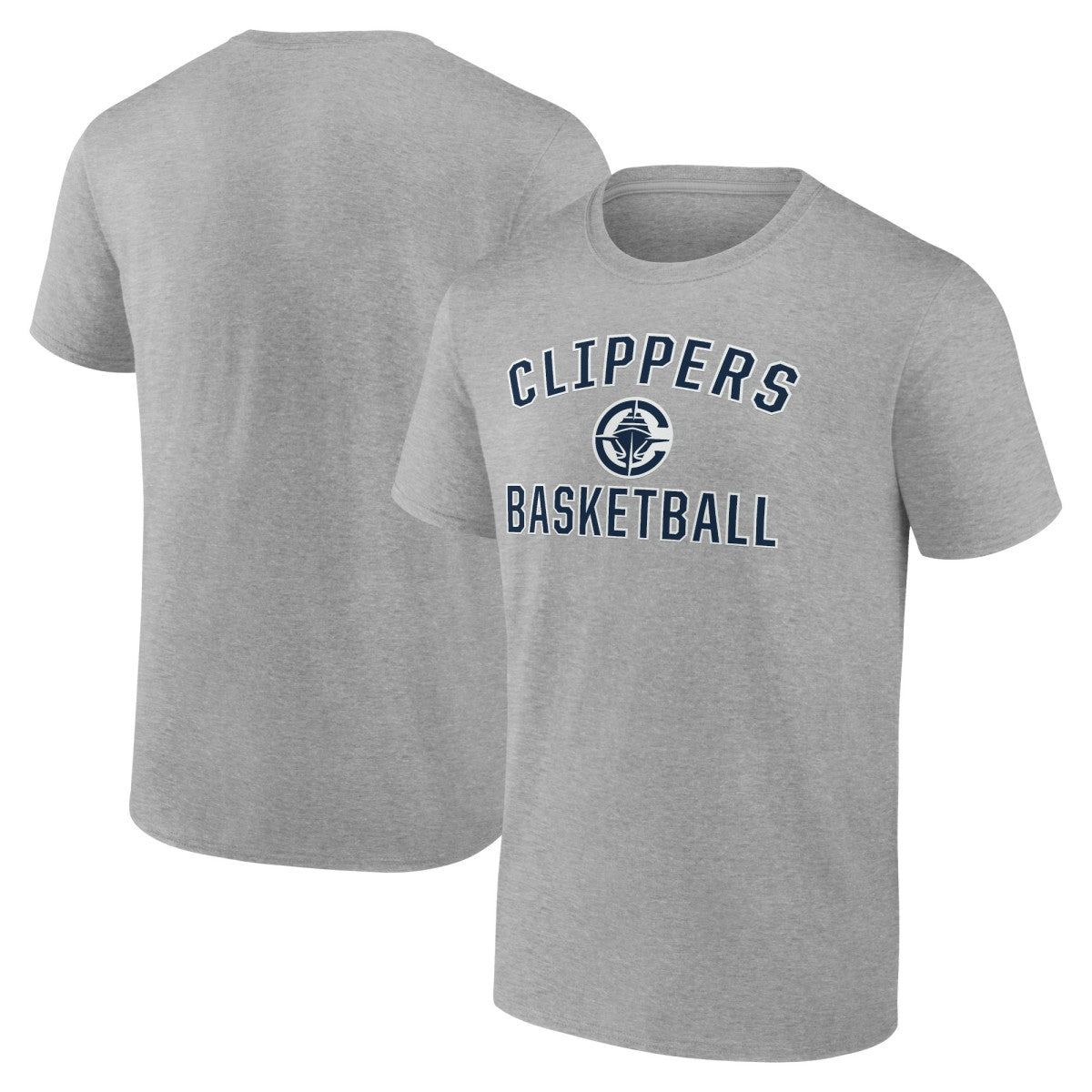 LA Clippers Victory Arch T-Shirt Heather Gray - NBA