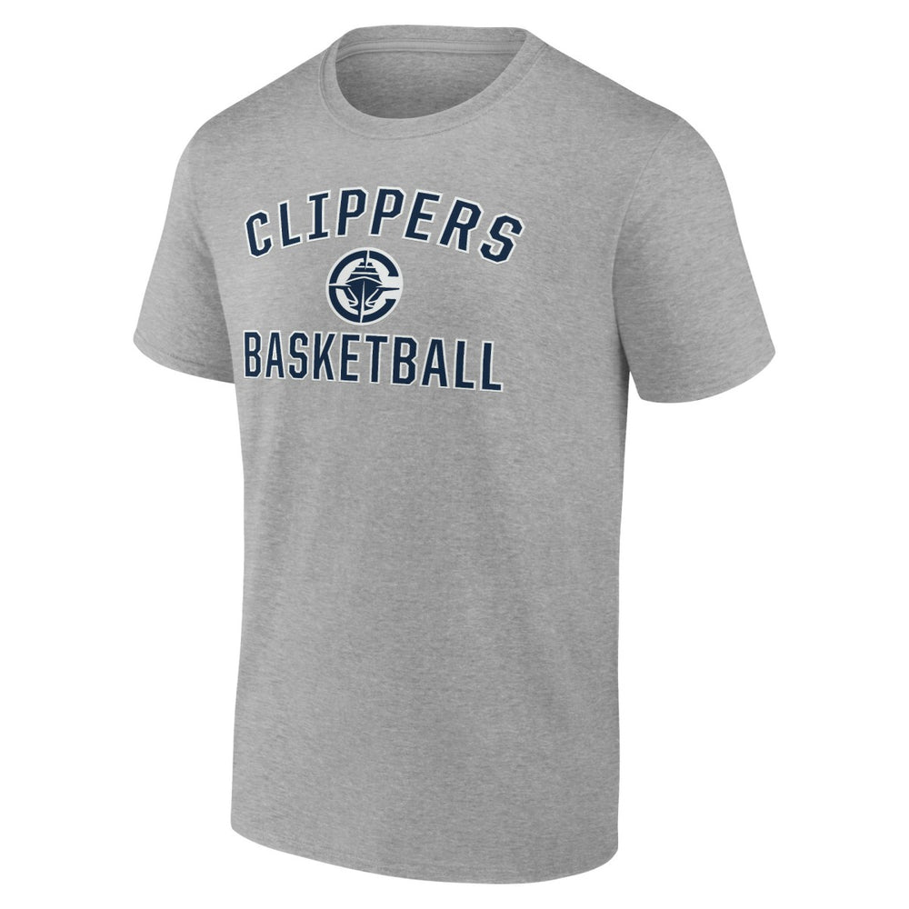 LA Clippers Victory Arch T-Shirt Heather Gray - NBA