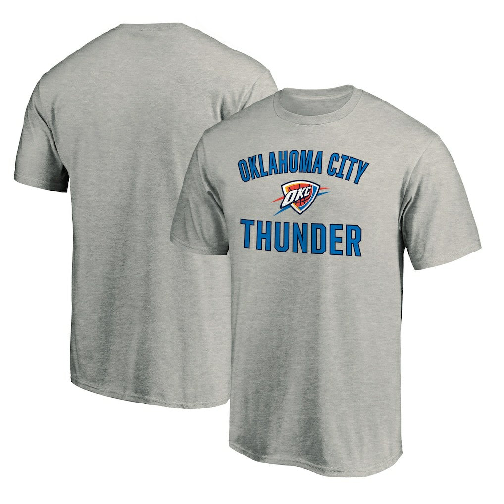 Oklahoma City Thunder Victory Arch T-Shirt Heather Gray - NBA