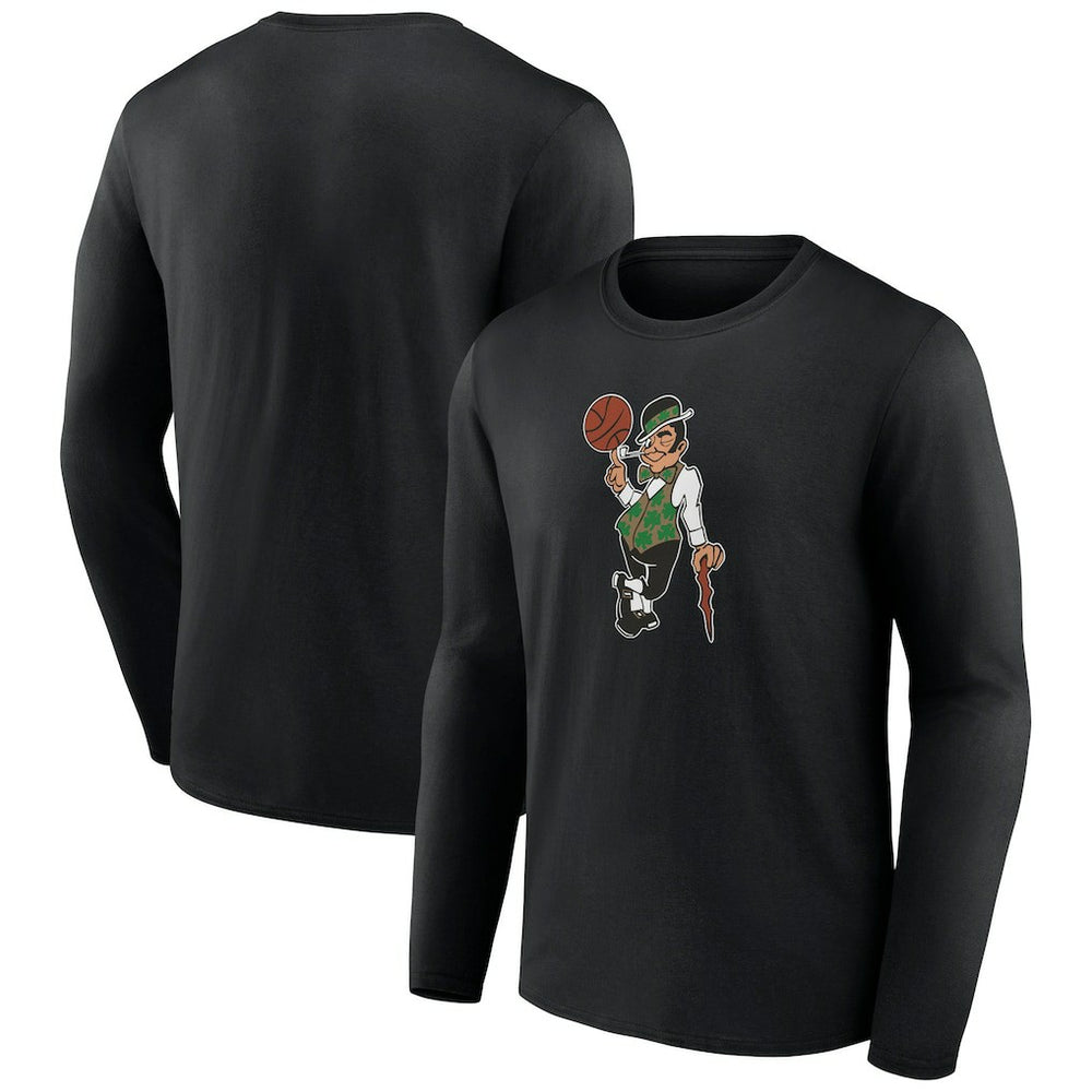 Boston Celtics Alternate Logo Long Sleeve T-Shirt Black - NBA