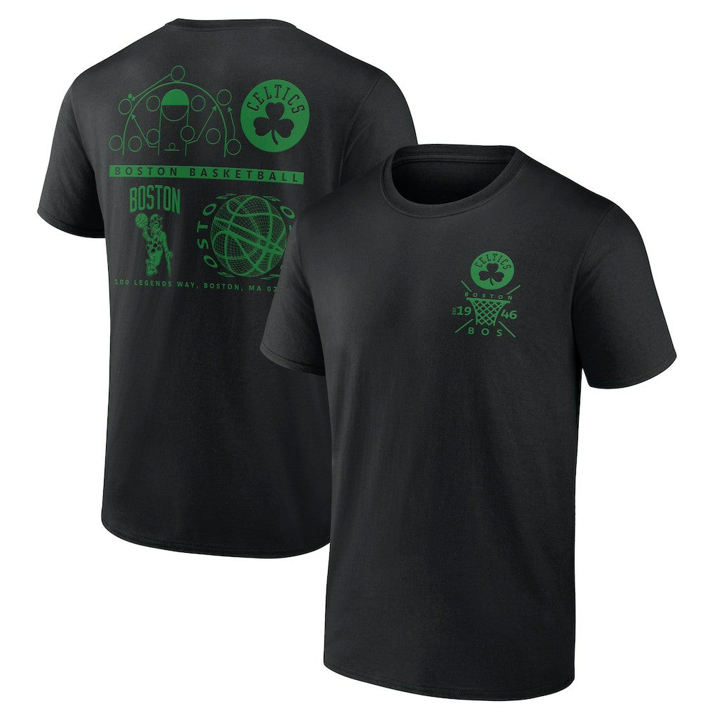 Boston Celtics Street Collective T-Shirt Black - NBA