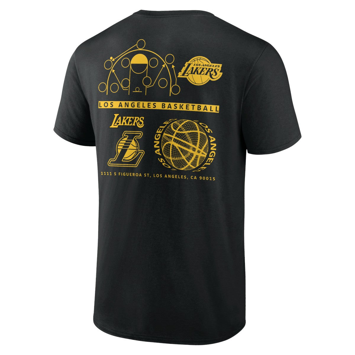Los Angeles Lakers Street Collective T-Shirt Black - NBA