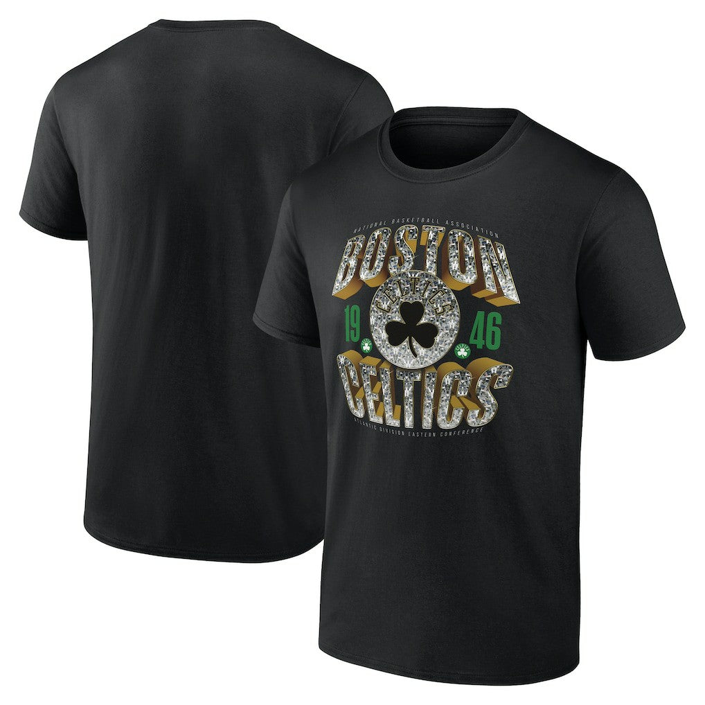 Boston Celtics Quick Strides T-Shirt Black - NBA