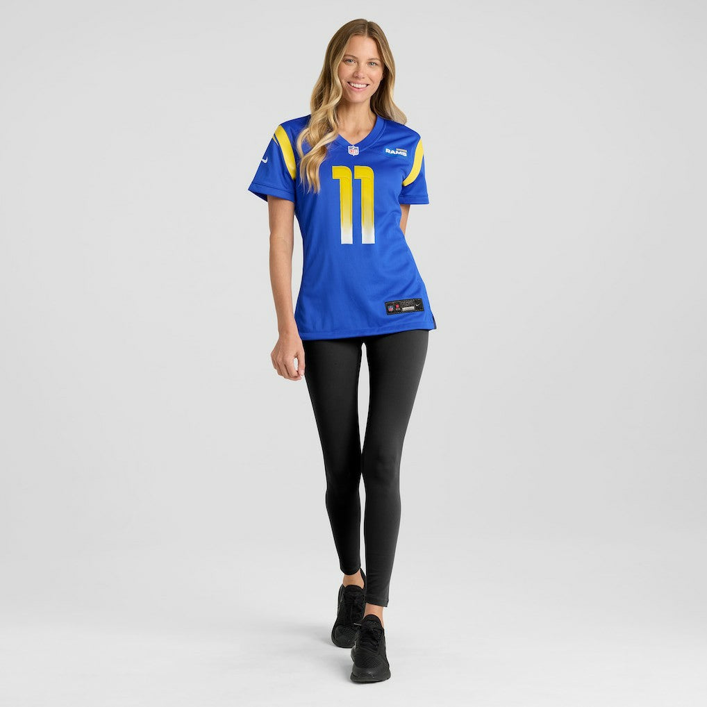 Jimmy Garoppolo Los Angeles Rams Women's Team Game Jersey Royal | Nike for Sale