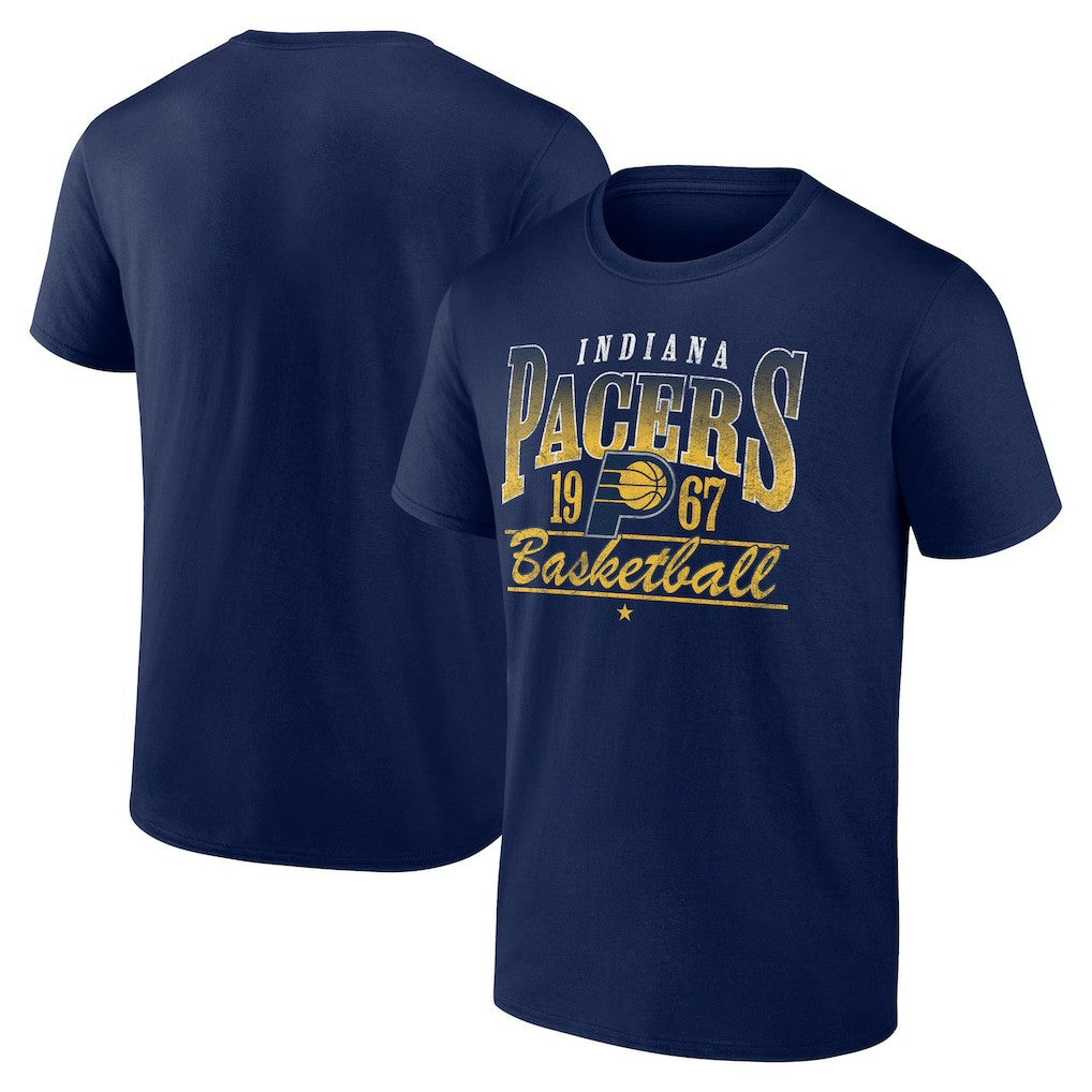 Indiana Pacers Give And Go Play T-Shirt Navy - NBA