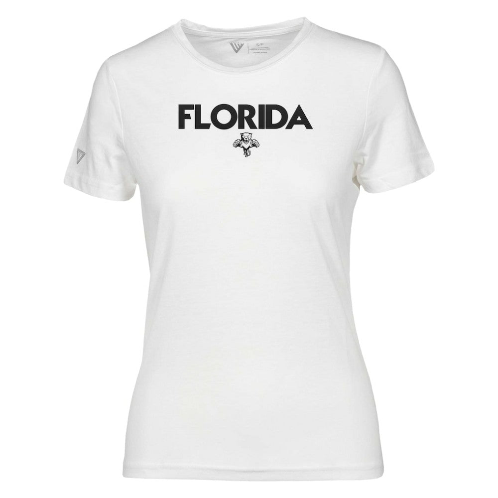 Florida Panthers Levelwear Women's Maddox City Capsule T-Shirt - White - NHL