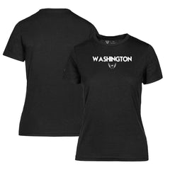 Washington Capitals Levelwear Women's Maddox City Capsule T-Shirt - Black - NHL