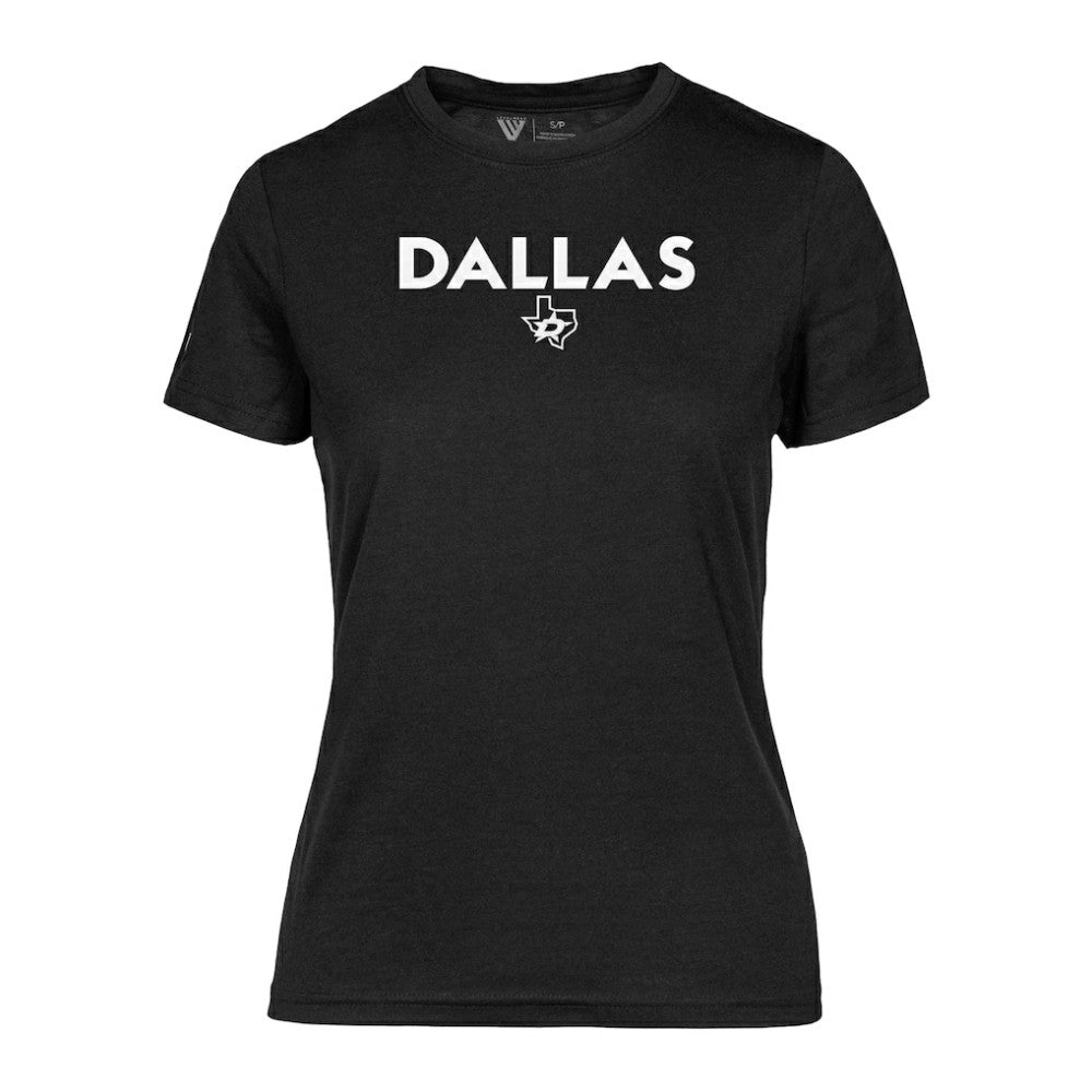 Dallas Stars Levelwear Women's Maddox City Capsule T-Shirt - Black - NHL