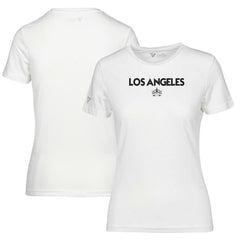 Los Angeles Kings Levelwear Women's Maddox City Capsule T-Shirt - White - NHL
