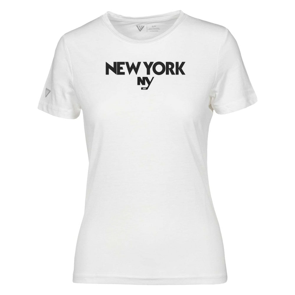 New York Islanders Levelwear Women's Maddox City Capsule T-Shirt - White - NHL