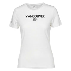 Vancouver Canucks Levelwear Women's Maddox City Capsule T-Shirt - White - NHL