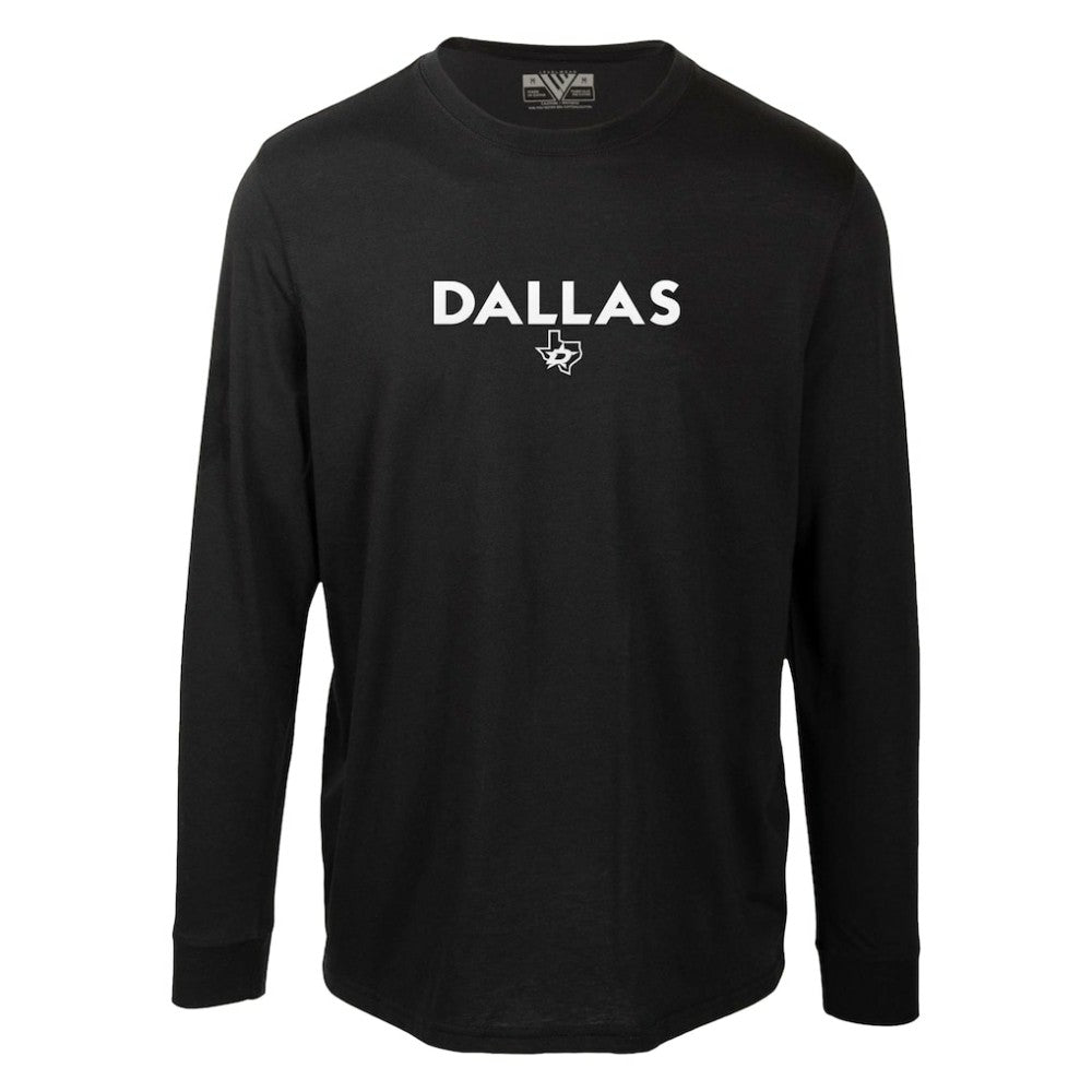 Dallas Stars Levelwear Oscar City Capsule Long Sleeve T-Shirt - Black - NHL