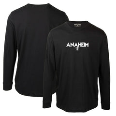 Anaheim Ducks Levelwear Oscar City Capsule Long Sleeve T-Shirt - Black - NHL