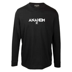 Anaheim Ducks Levelwear Oscar City Capsule Long Sleeve T-Shirt - Black - NHL