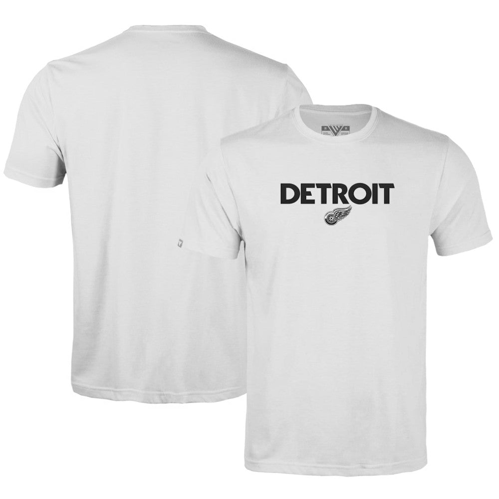 Detroit Red Wings Levelwear Richmond City Capsule T-Shirt - White - NHL