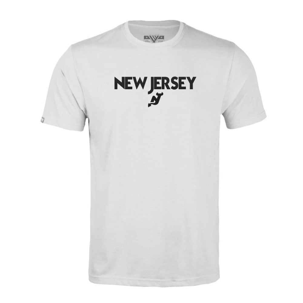New Jersey Devils Levelwear Richmond City Capsule T-Shirt - White - NHL