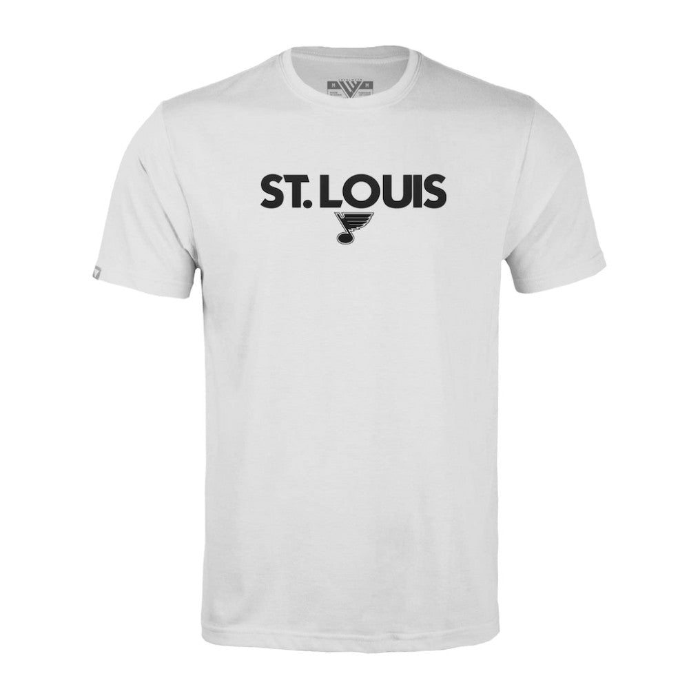 St. Louis Blues Levelwear Richmond City Capsule T-Shirt - White - NHL