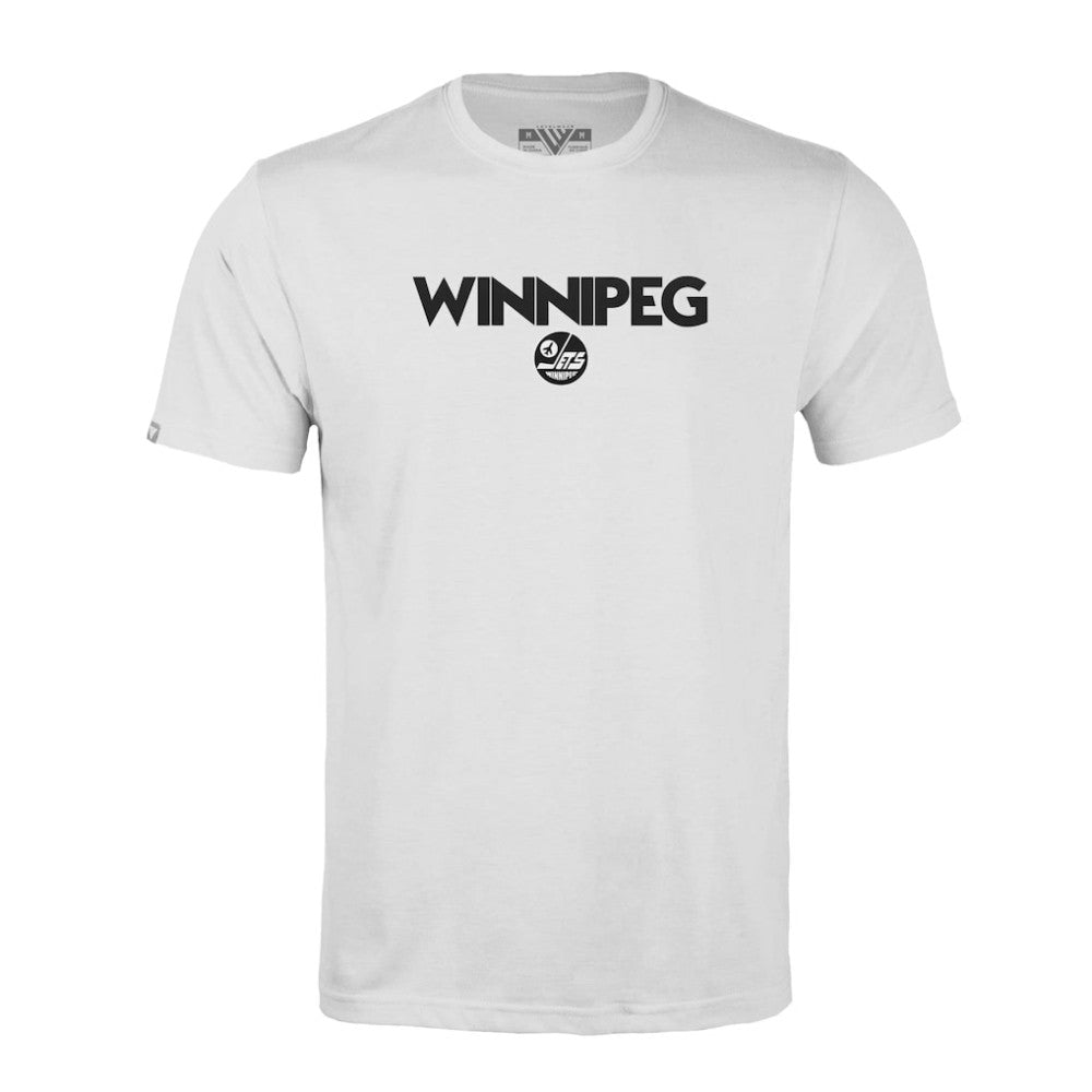 Winnipeg Jets Levelwear Richmond City Capsule T-Shirt - White - NHL