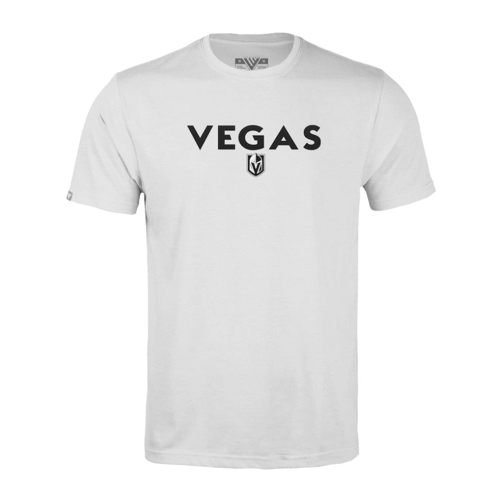 Vegas Golden Knights Levelwear Richmond City Capsule T-Shirt - White - NHL