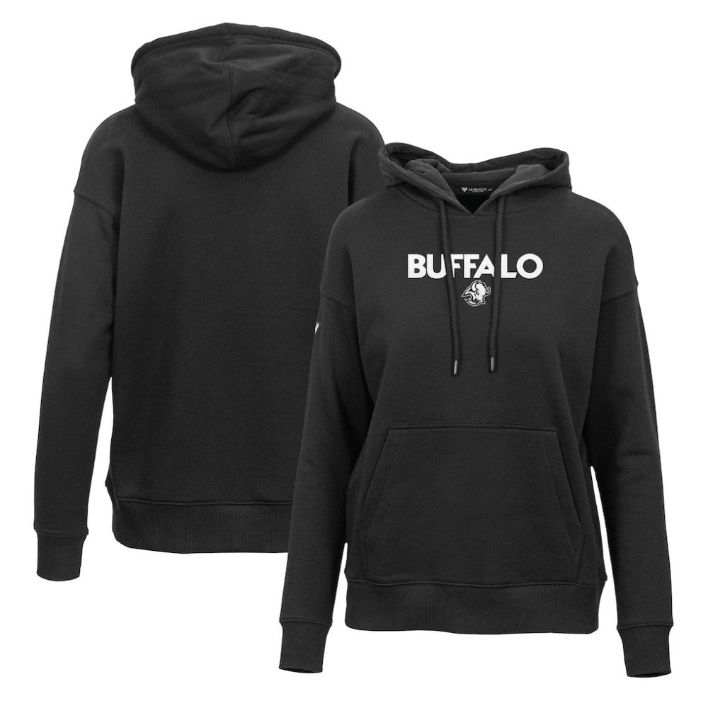 Buffalo Sabres Levelwear Women's Adorn City Capsule Pullover Hoodie - Black - NHL