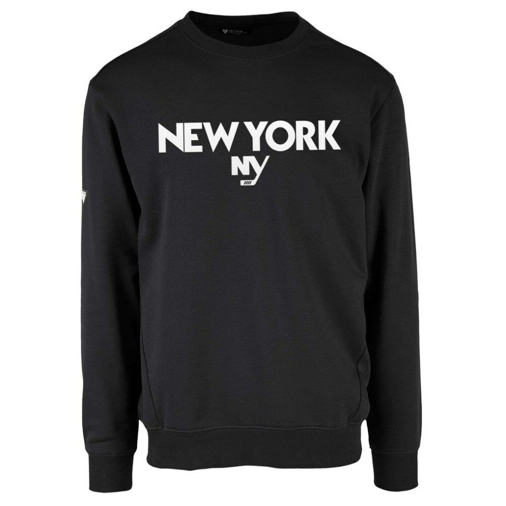 New York Islanders Levelwear Zane City Capsule Pullover Sweatshirt - Black - NHL