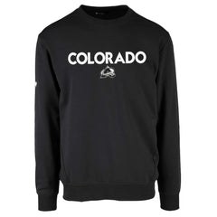 Colorado Avalanche Levelwear Zane City Capsule Pullover Sweatshirt - Black - NHL