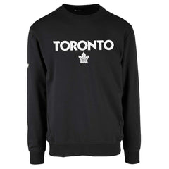 Toronto Maple Leafs Levelwear Zane City Capsule Pullover Sweatshirt - Black - NHL