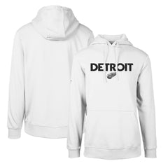 Detroit Red Wings Levelwear Podium City Capsule Pullover Hoodie - White - NHL