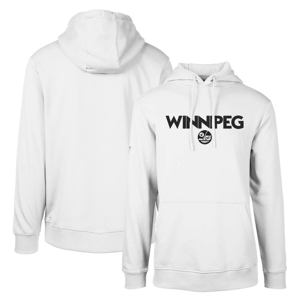 Winnipeg Jets Levelwear Podium City Capsule Pullover Hoodie - White - NHL