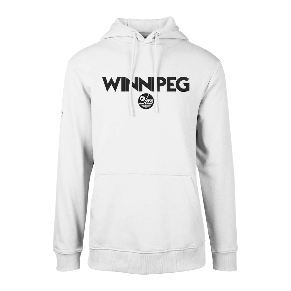 Winnipeg Jets Levelwear Podium City Capsule Pullover Hoodie - White - NHL