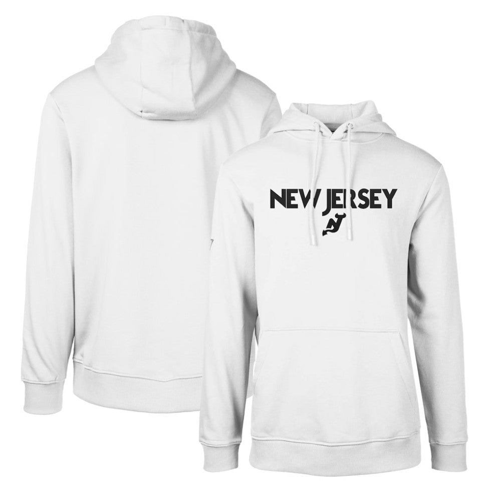 New Jersey Devils Levelwear Podium City Capsule Pullover Hoodie - White - NHL