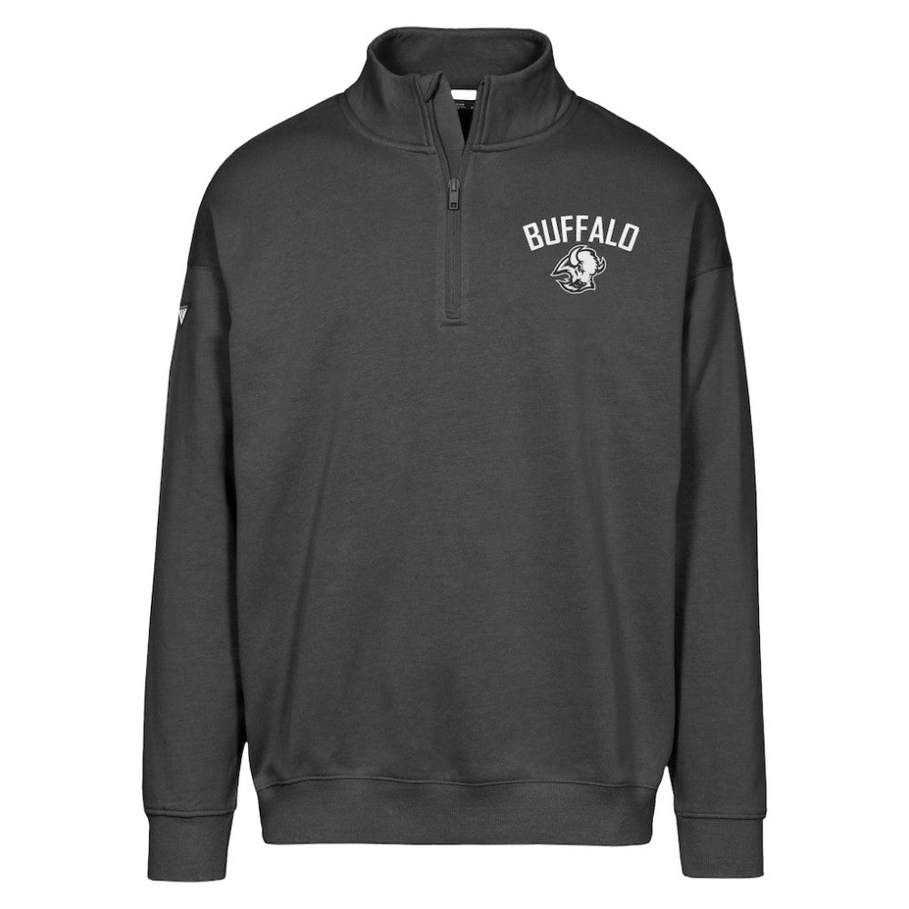 Buffalo Sabres Levelwear Murray City Capsule Quarter-Zip Sweatshirt - Black - NHL
